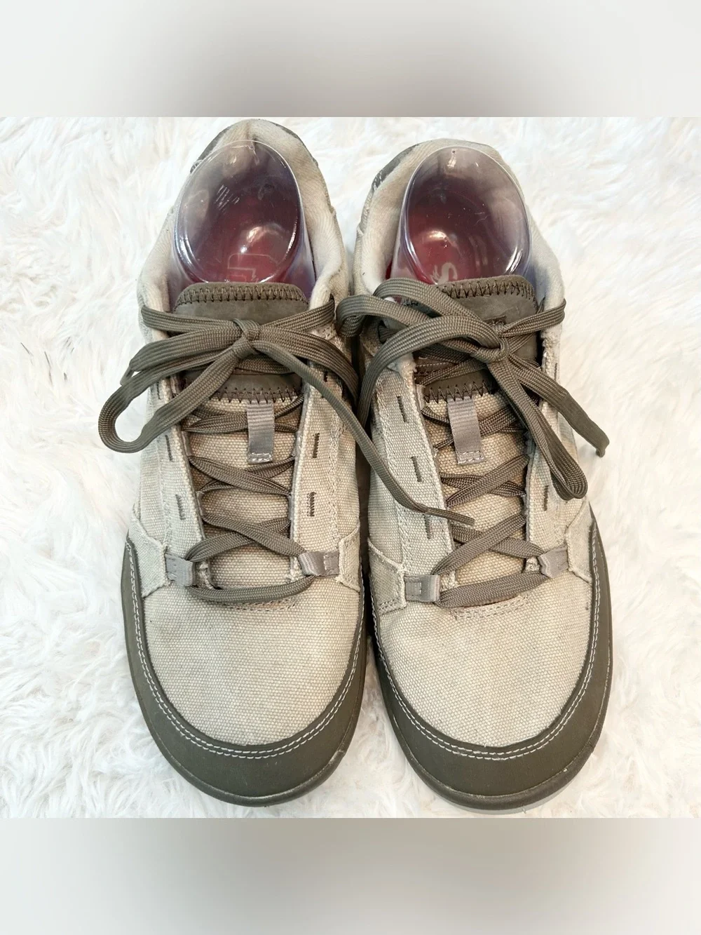 Simms Westshore Slip On Shoes Men’s Sz 10.5 Beige Fishing Deck Sneakers Comfort